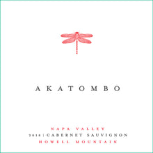Load image into Gallery viewer, 2018 Akatombo Cabernet Sauvignon - Howell Mtn, Napa - 560 Cases Produced